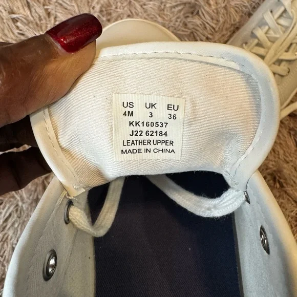 Keds Kickstart Leather Lace-up.  Youth 4 - Picture 5 of 6